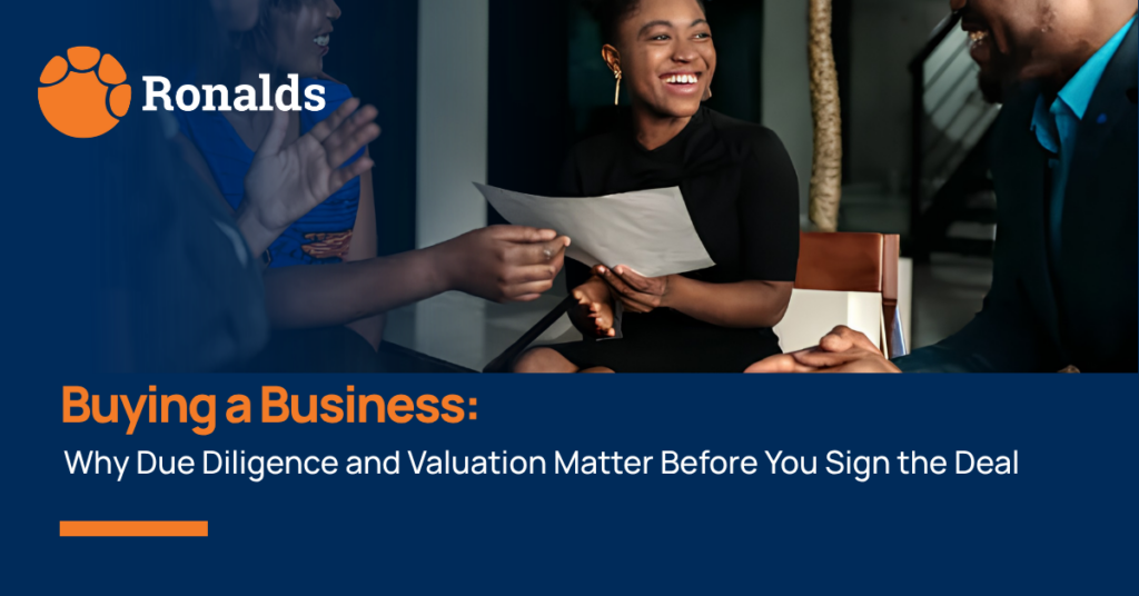 Business acquisition due diligence
